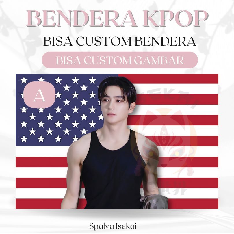 KPOP HYUNJAE THE BOYZ TBZ Flag / ธง KPOP / ธง KPOP AMERICA / พรม KPOP / พรมKpop