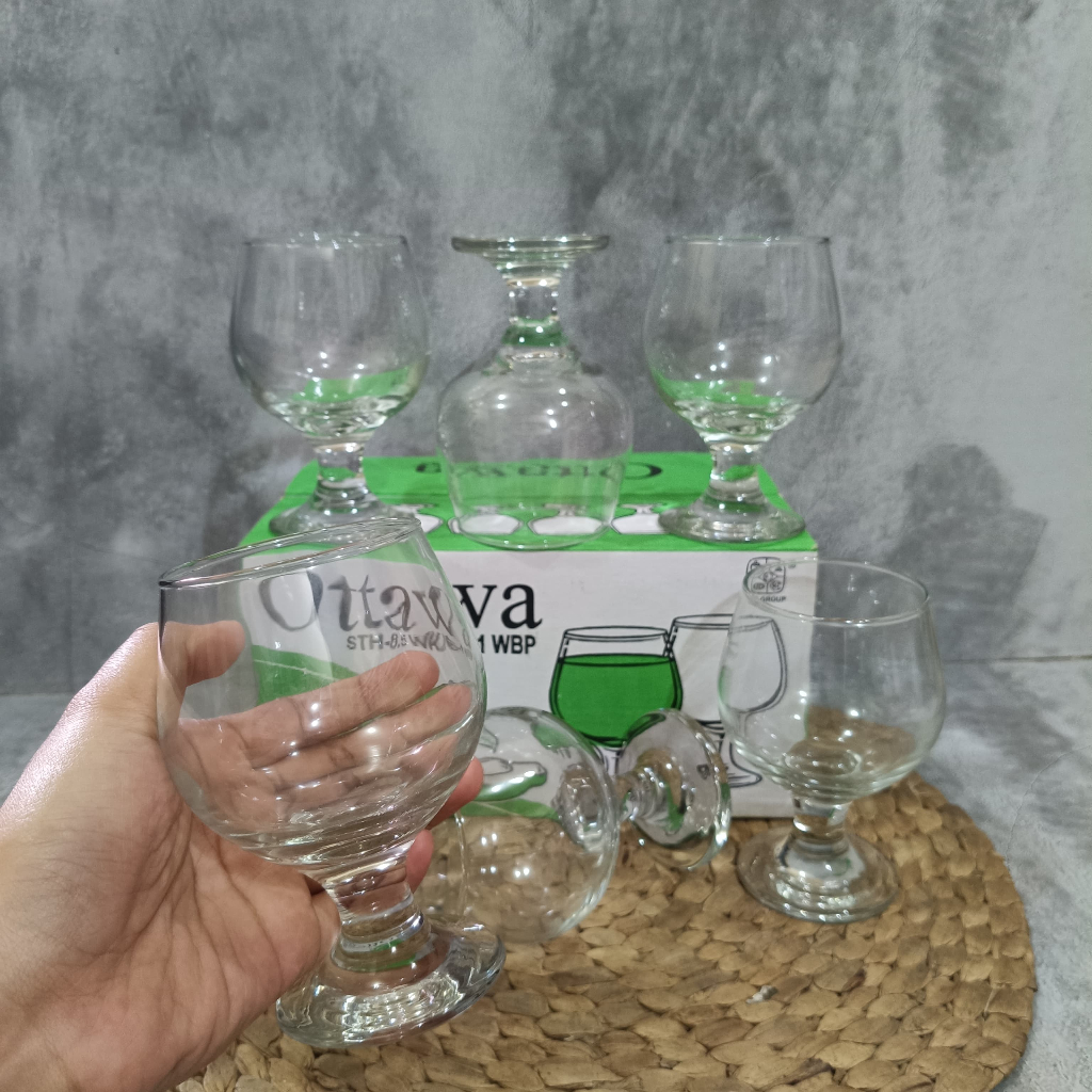 KIG GLASS-/ ชุดแก้ว/ แก้วของขวัญ KIG/ แก้ว OTTAWA 8.5 WK ของขวัญ