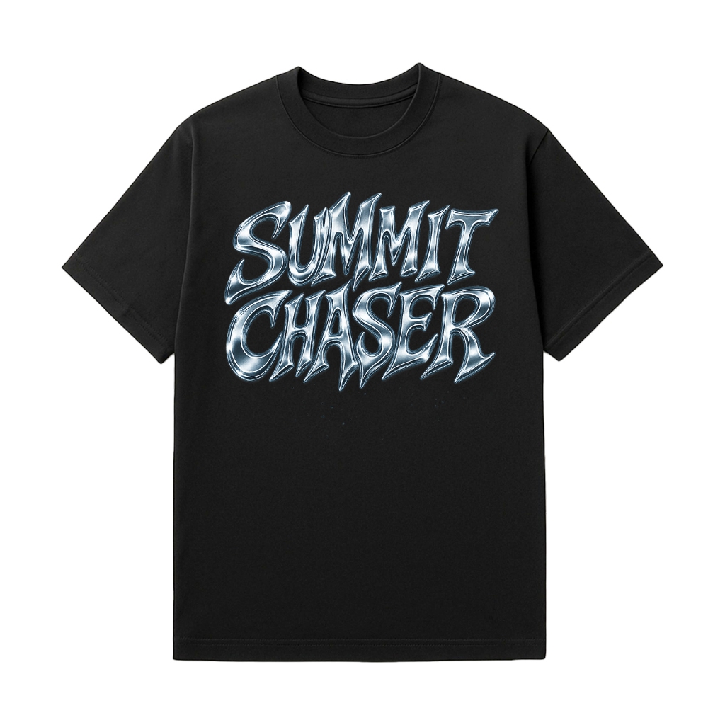 Artrek BLACK SUMMIT CHASER TRAILMANIA เสื้อยืด - ลําลองสบาย BASECAMP GYM OFFICE SCHOOL