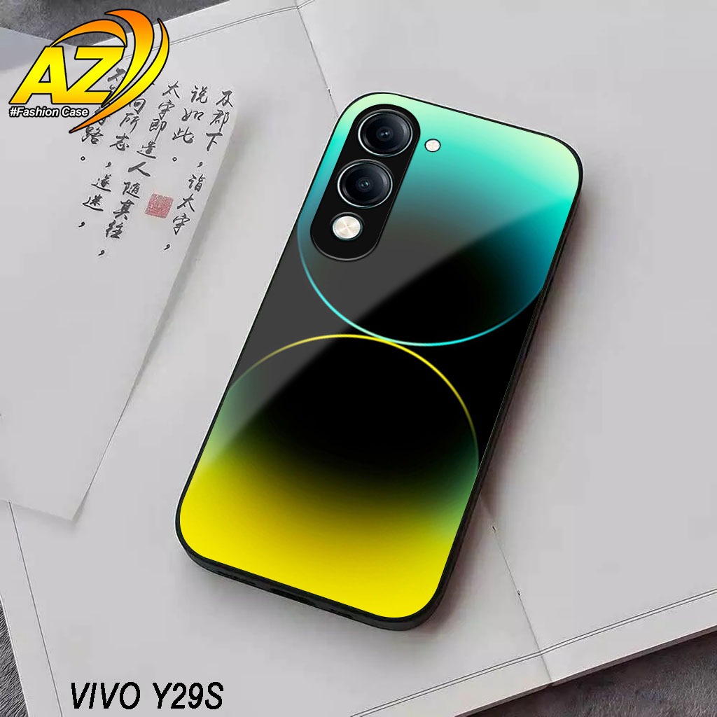 ล่าสุด Vivo Y29s Glass Softcase [WLPPR MOTIF] เคสโทรศัพท์มือถือตัวป้องกันโทรศัพท์มือถืออุปกรณ์เสริมโ