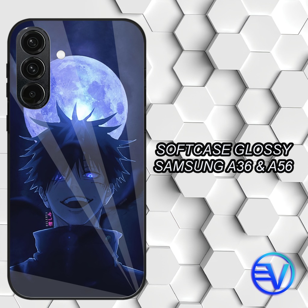 [ GT82 ANIME MONTH ] Softcase Glossy Samsung A17, A37, A57, A26, A36, A56 Case Glitter Mirror Sublim