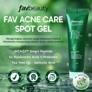 Fav Beauty Acne Care Spot Gel | Obat Totol Penghilang Jerawat Acne Gel Hilangkan Jerawat Dan Bekas Jerawat Skincare