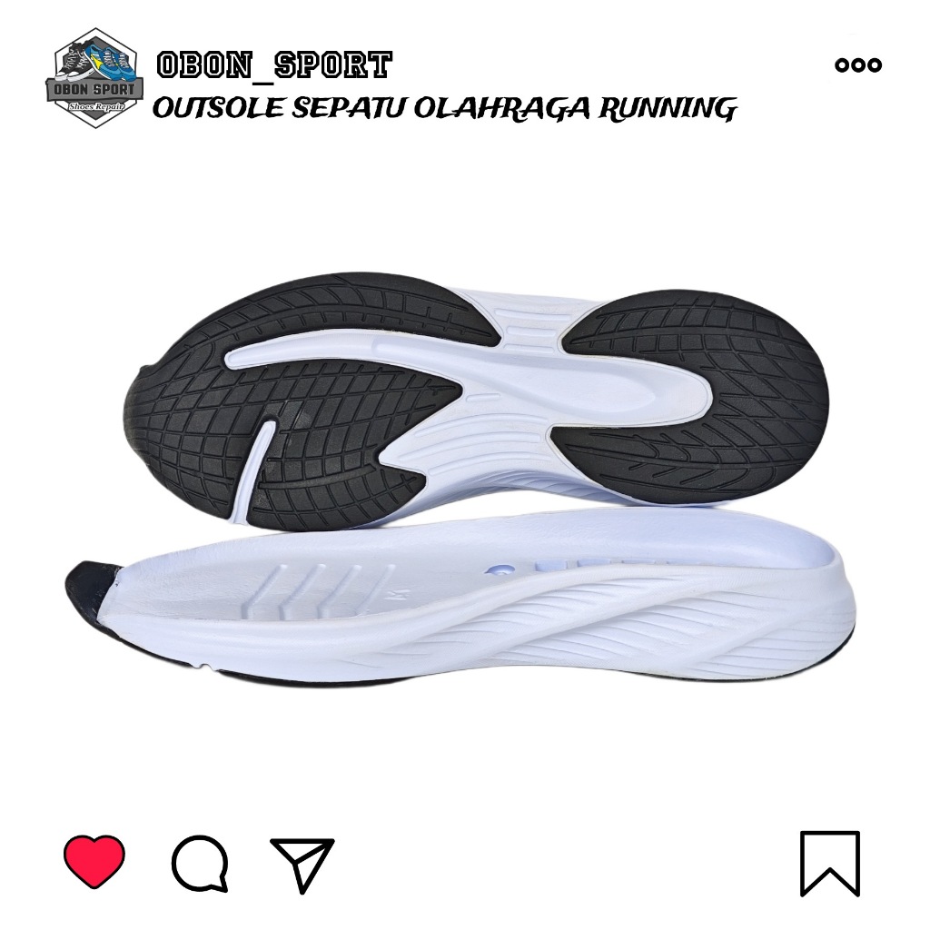 รองเท้าวิ่ง Outsole - พื้นรองเท้ายางไฟลอนและรองเท้ากีฬาทุกยี่ห้อ