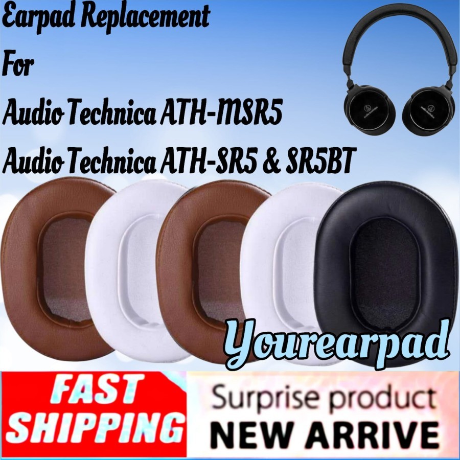 Earcup Foam Earpad Cushion Audio Technica ATH SR5BT - โฟม ATH SR5 BT SR 5BT MSR5