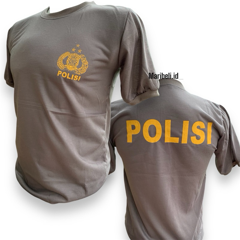 เสื้อยืด BROWN POLICE - POLICE UNDERSHOOTS