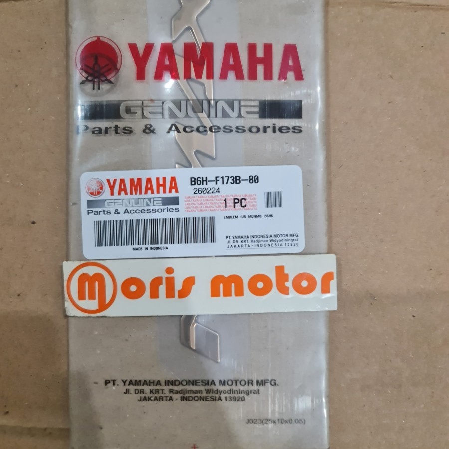 Yamaha Emblem 3D เขียน Yamaha NMAX Gold YGP B6H-F173B-80