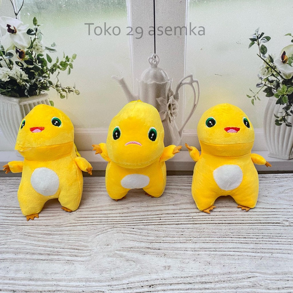 GANTUNGAN DINO NAILONG DOLL KEYCHAIN GK-1832 BAG ACCESSORIES KEYRING CUTE CHILDRENS SOUVENIR KEYCHAI