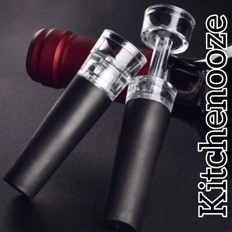 AIR VACUUM BOTTLE STOPPER I WINE BOTTLE CAP WHISKEY CHAMPAGNE