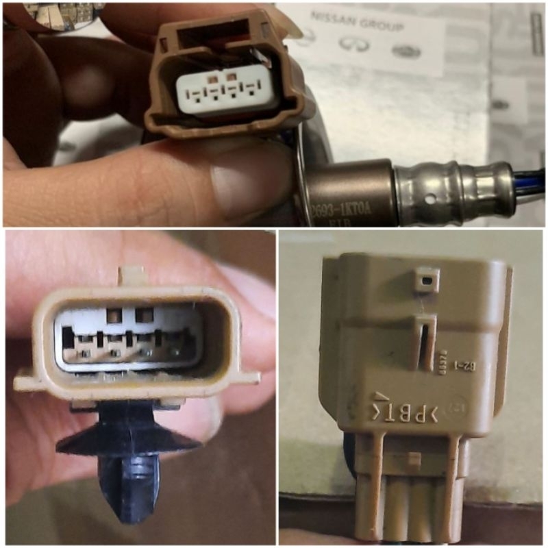 ซ็อกเก็ตเซ็นเซอร์ O2 ตําแหน่งด้านบนด้านหน้า NISSAN Livina L11 Juke March Evalia Datsun Go Cross
