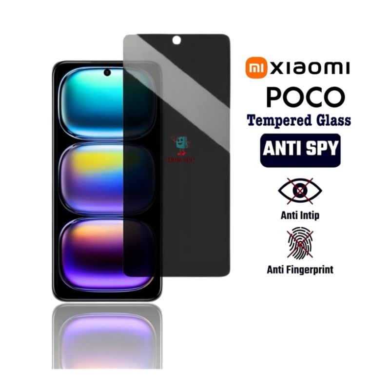กระจกนิรภัยป้องกันสายลับ Xiaomi Poco M2 M2 PRO M3 M3 PRO M3 PRO 5G M4 5G M4 PRO M4 PRO 5G M4 PRO 4G 