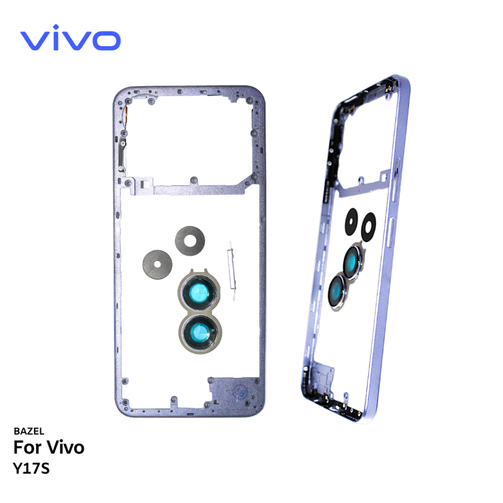 MESIN Vivo Y17S - Bezel / Bezel Vivo Y17S Side Frame Engine Cover Lcd Frame Vivo Y17S Original