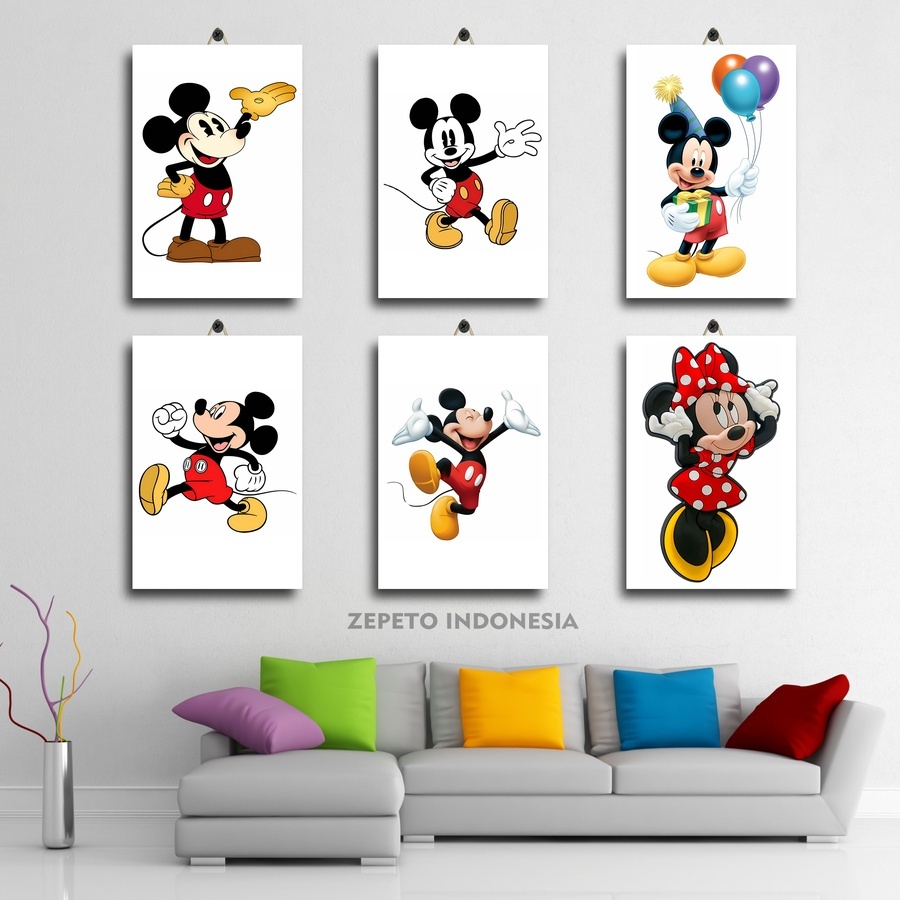 จอแสดงผลห้องแอนิเมชั่นมิกกี้เมาส์ / Zepeto อินโดนีเซีย / จอแสดงผลผนังเย็น /STN|KV31I