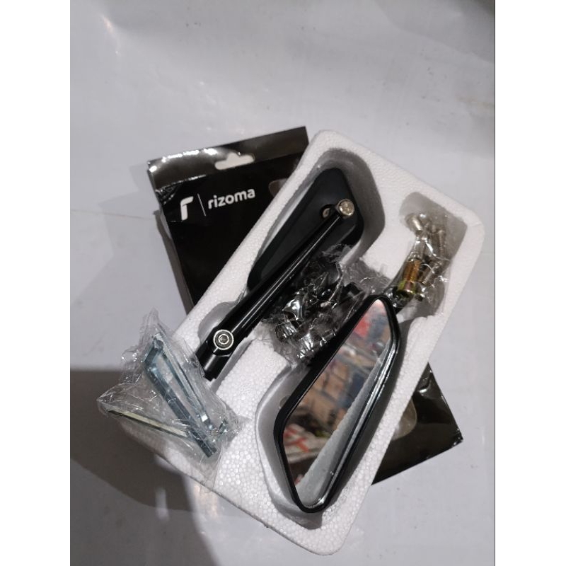 A PAIR OF ZIRCON MIRRORS, VARIATION OF RIZOMA BRAND/RANDOM BRAND REAR VIEW MIRRORS