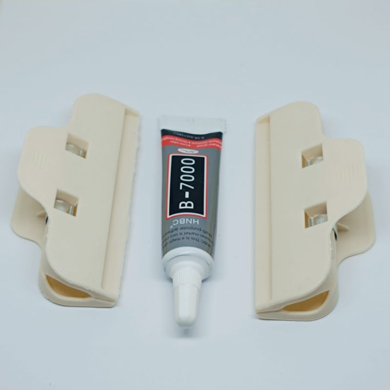 HP COMPLETE PACKAGE OF CELLPHONE DISASSEMBLY SERVICE TOOLS, HENDPONE GLUE B7000 15ML + 2PS CLAMP