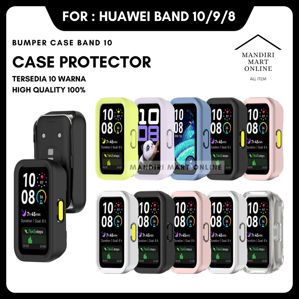 เคสกันชน Huawei Band 10 NFC Matte / Casing Hard Case Hole Huawei Band 10 9 8