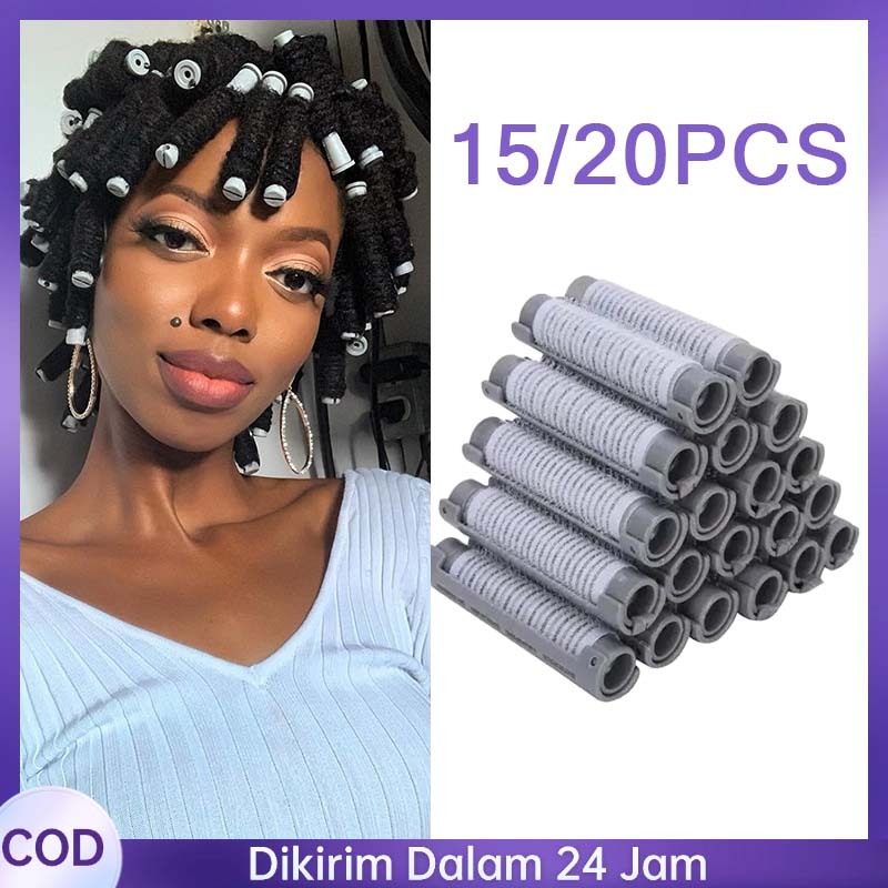 ลูกกลิ้งปริมาณผม Curly Korea Rotto Hair Rollers Rotto Hair Roll Salon Pack สําหรับผมหยิก