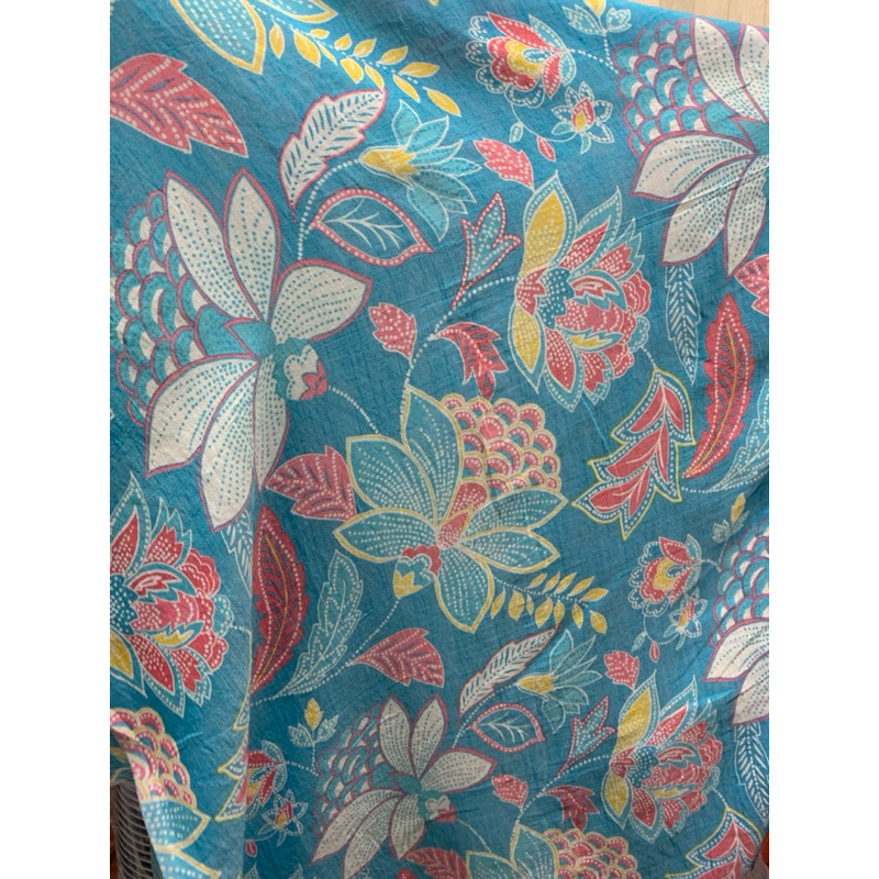 ผ้าคอตตอนลายดอก || ผ้าคอตตอนเนื้อเนียนพรีเมียม || Lq ราคา 0.5 mtr
