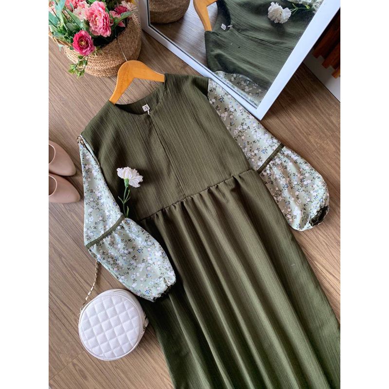 READY ZIHAN ELEKTRA BALLOON HAND BOUTIQUE GAMIS MOTIF โดย SIMPLY OF AEGEA