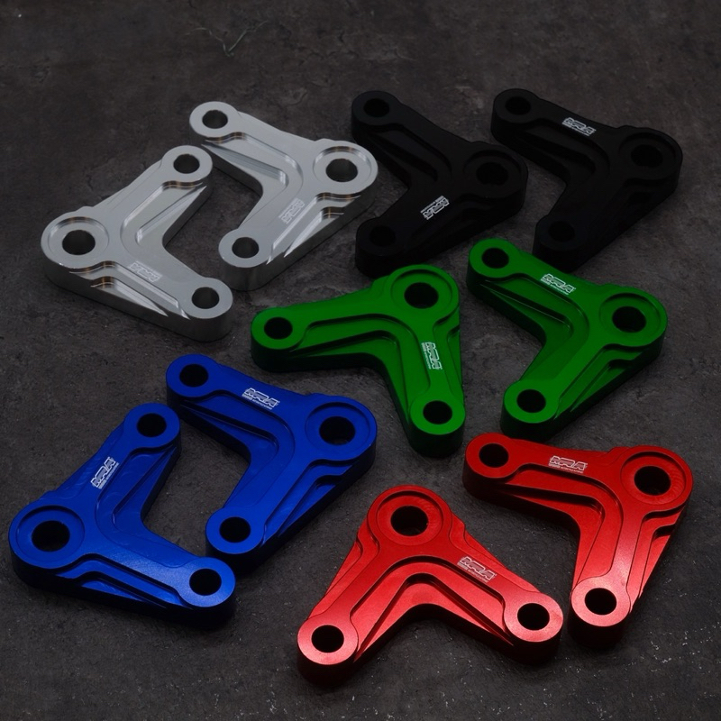 MESIN ENGINE BRACKET LOWER SET KAWASAKI NINJA 2-STOKE 150 R & SS FULL CNC PREMIUM