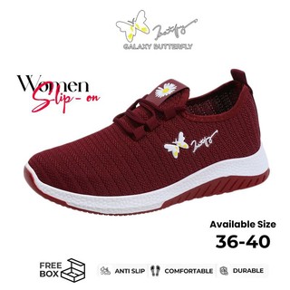 MKT , Sneakers wanita kupu-kupu sneakers wanita anti slip comfortable MKT TOP GLAXY BUTTERFLY , SW119