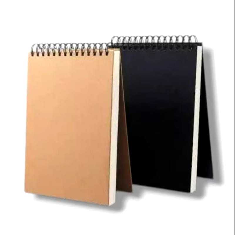 [เกลียวบน]A5 SKETCHBOOK / A5 SKETCHBOOK / DRAWING BOOK / PAPER BOOK / BROWN PAPER / HFS