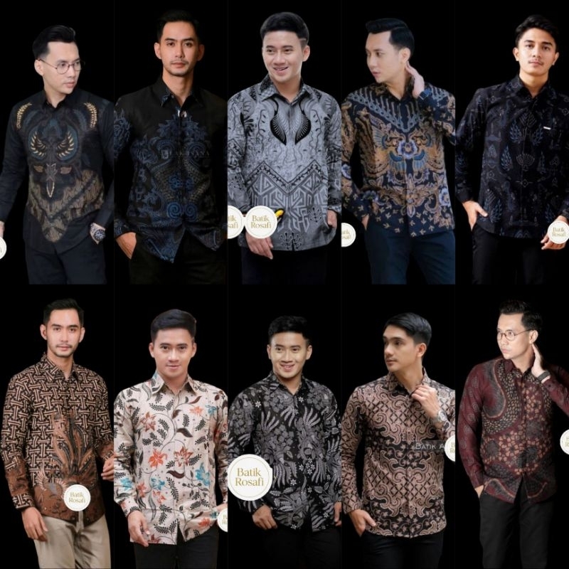 KAMEJA เสื้อค้างคาวยาวผู้ชายพร้อม ALPHA1-10 MOTIF
