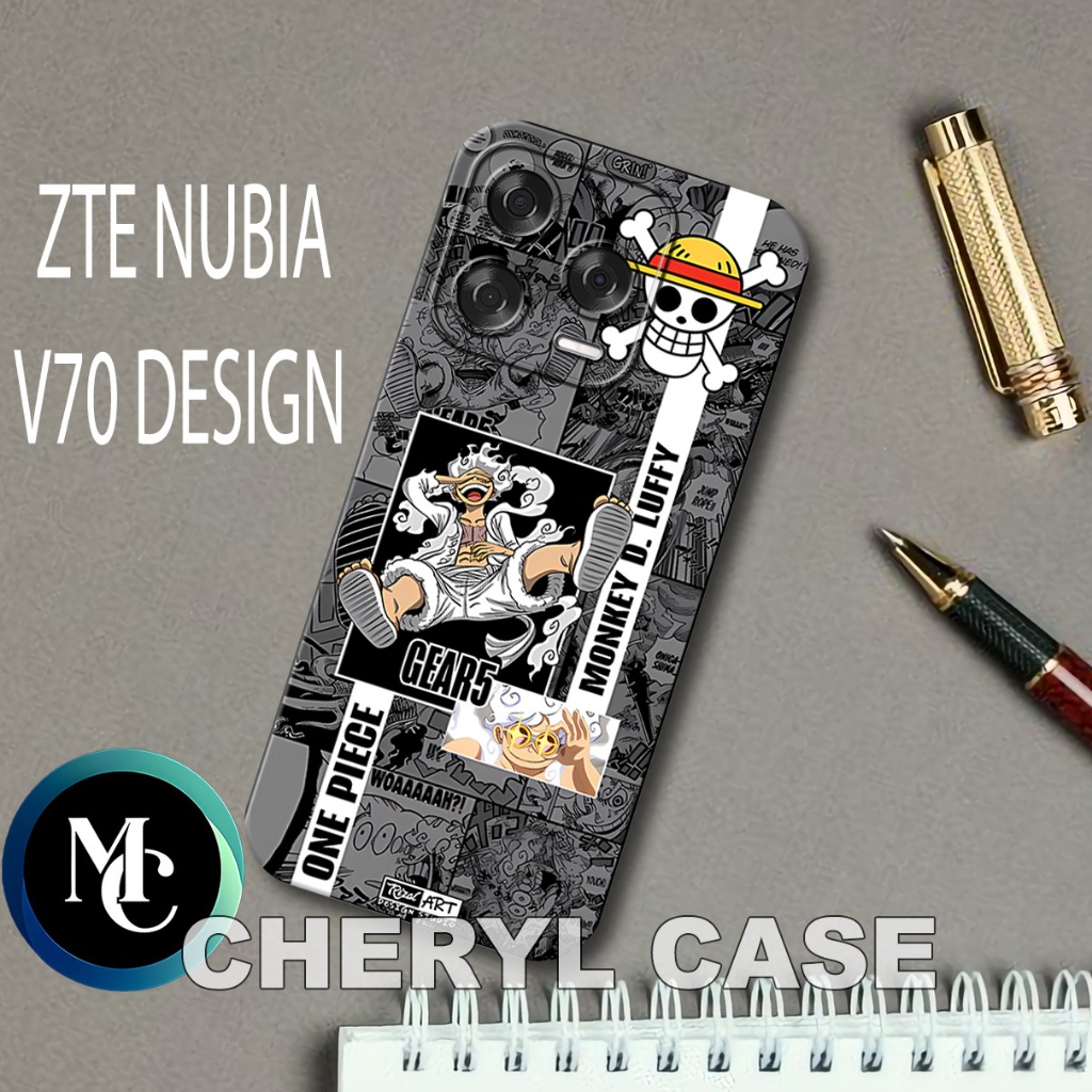 เคสยางสําหรับ ZTE NUBIA V70 DESIGN/CC3/ANIME Motif/V70 DESIGN case/V70 DESIGN Casing/softcase