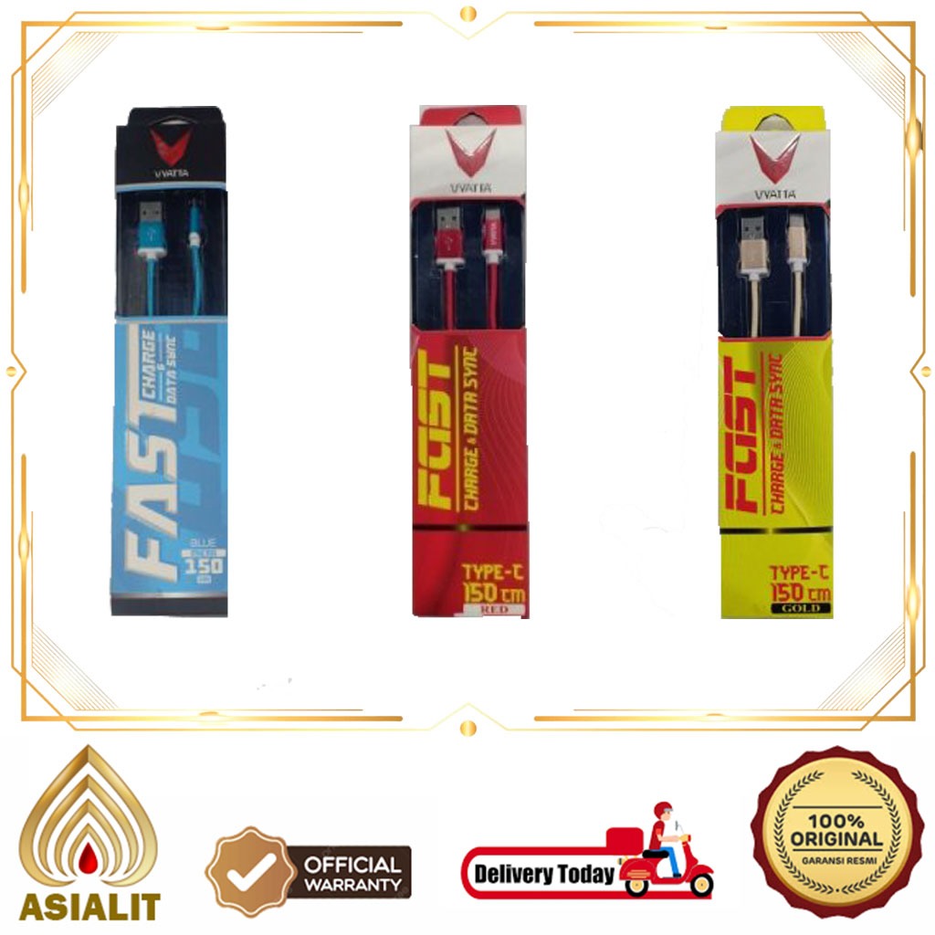 สาย Vyatta USB Type C CCA150 CCA-150 สายชาร์จข้อมูลอย่างรวดเร็ว สายชาร์จ