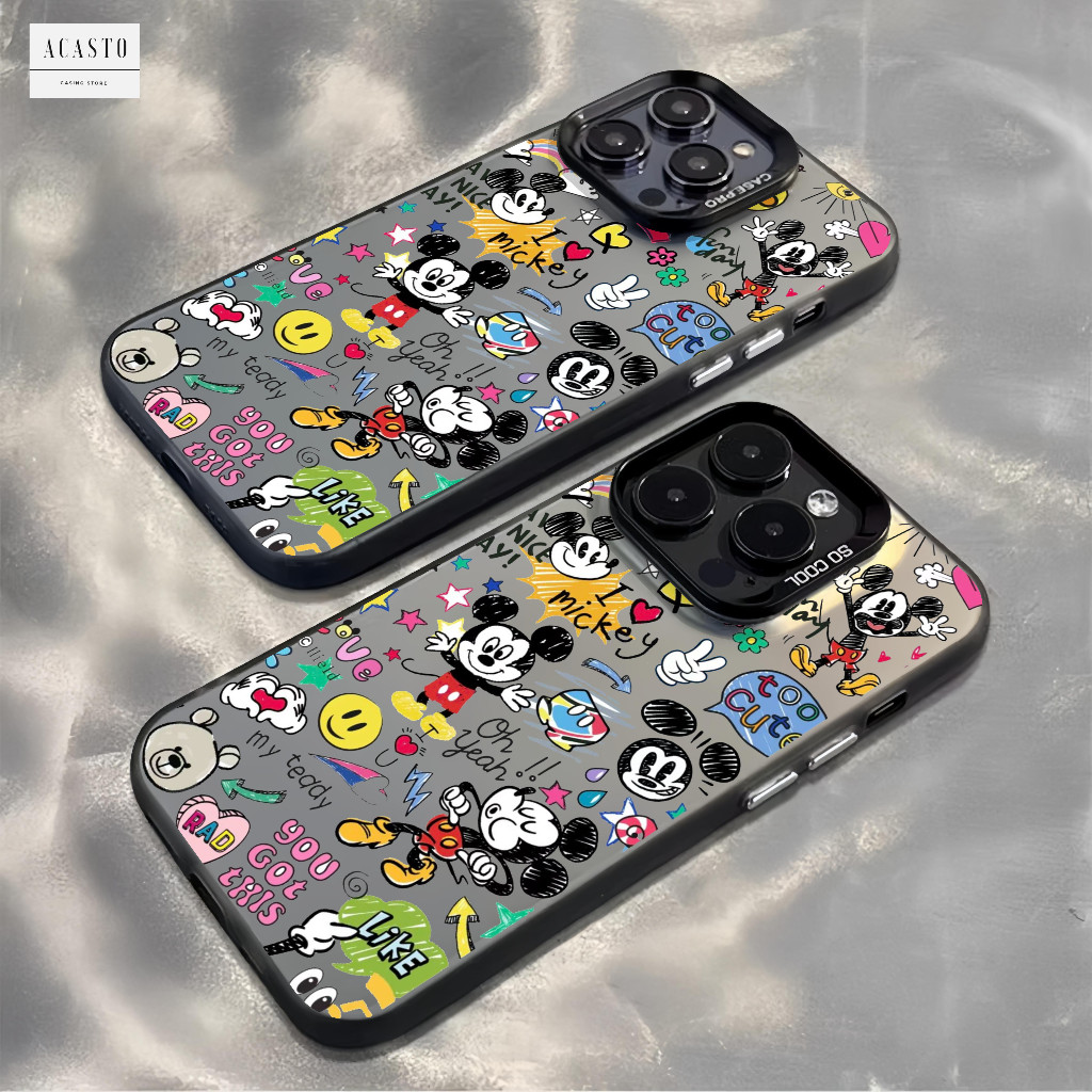 Hardcase IMD HOLOGRAM All Type HP Iphone S*msung V*vo O*po Xia*mi Infnix Re*lme T*cno It*l Mickey Mo