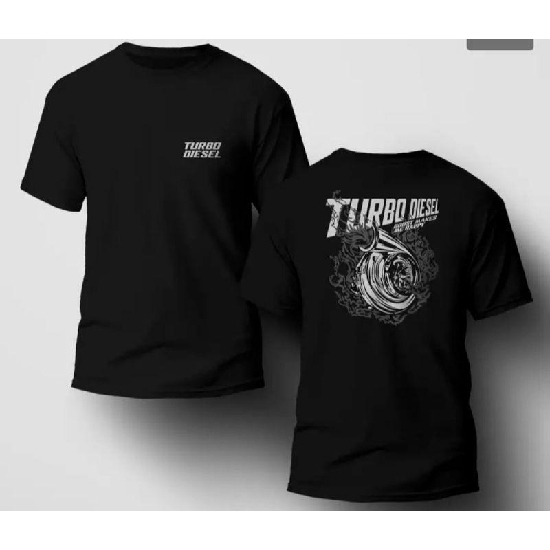 เสื้อยืด DISTRO MENS ของแท้ 100% II TURBO DIESEL// เสื้อยืด