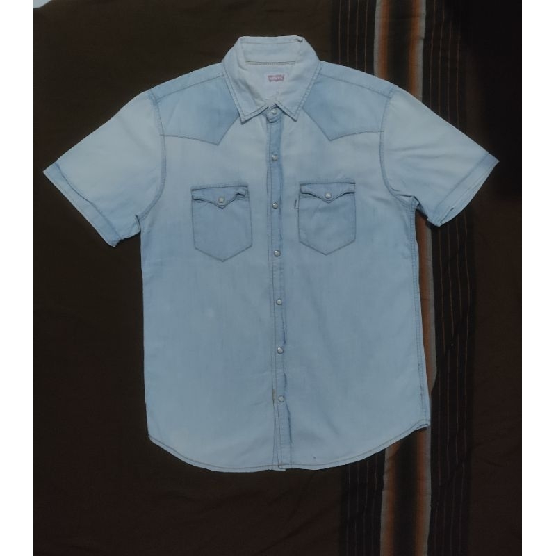 เสื้อ KEMEJA Denim Lives