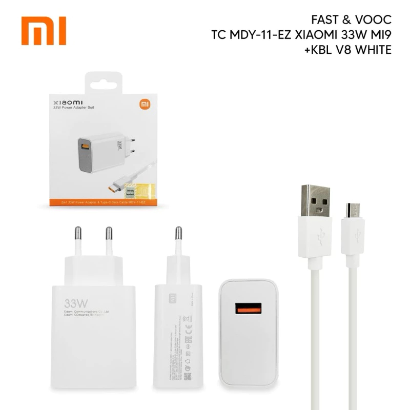 Xiaomi Redmi Micro 33W 1usb Charger Xiaomi Redmi Micro Fast Charging MDY-11 33W