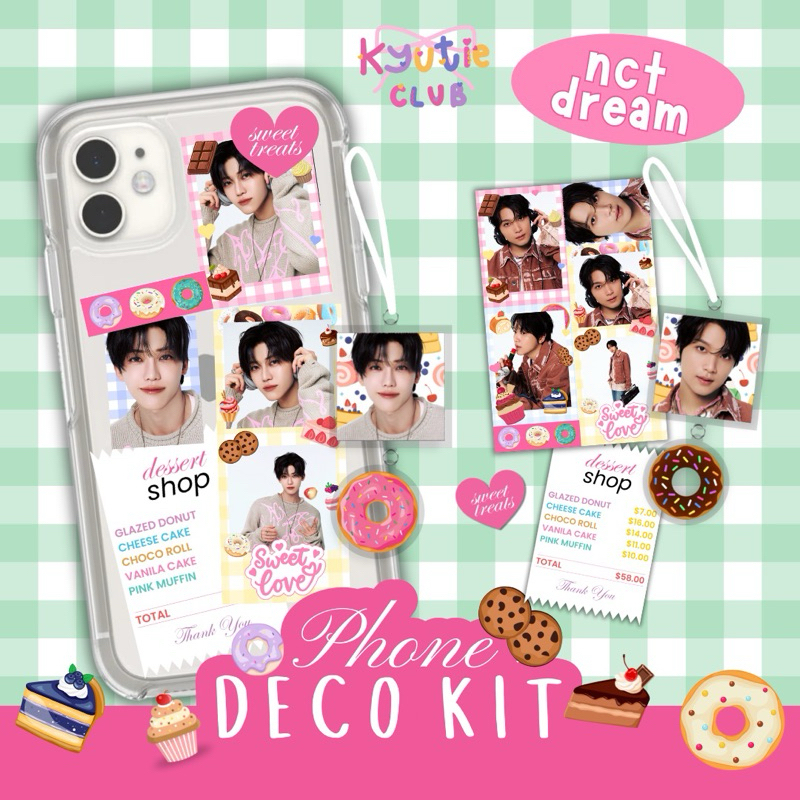 [PO] SWEET DECO KIT NCT DREAM STICKER PACK & PHONE STRAP