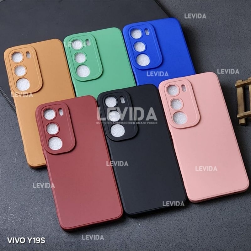(06) เคสสไตล์ FANCY สําหรับ VIVO Y19S - MACAROON CASE SERIES