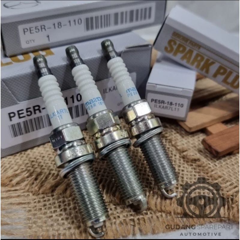 IRIDIUM SPARK PLUG MAZDA CX5 CX3 MAZDA 2 3 5 6 BIANTER SKYACTIVE PE5R-18-110