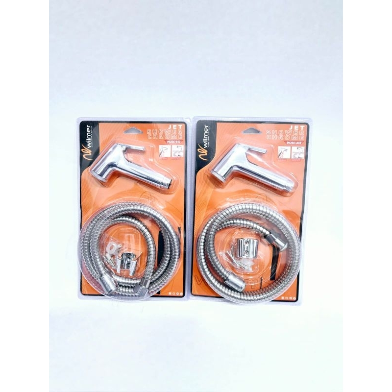 WILMER Jet Shower Toilet Chrome / Shower Bidet / Shower Cebok Bidet Toilet WC WILMER
