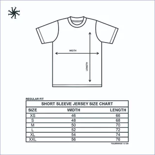 HLWN Running Unisex Short Sleeve Jersey สีเทา - Atley