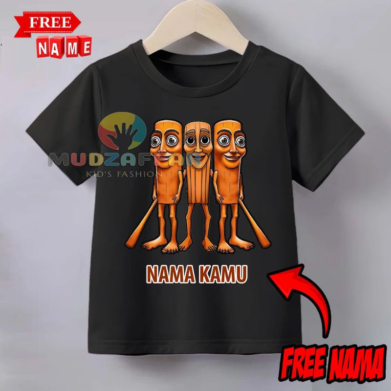 TUNG TUNG TUNG SAHUR CHILDRENS เสื้อยืด TUNG TUNG SAHUR CHILDRENS เสื้อยืดดีไซน์ใหม่
