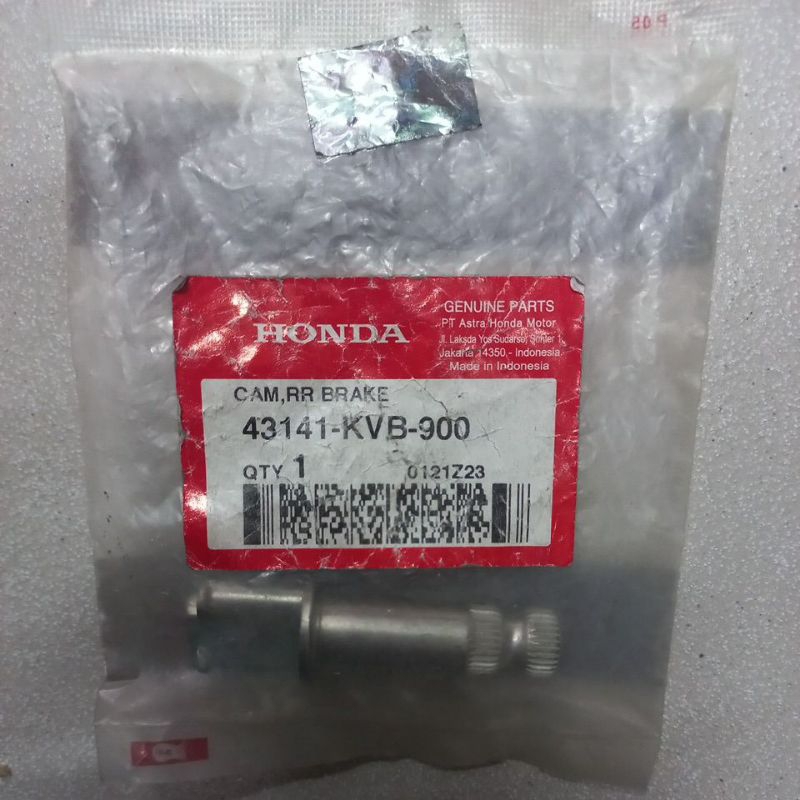 43141KVB900 – เบรค CAM RR, เบรคด้านหลังสูง, BEAT FI, BEAT ESP, SCOOPY ESP, VARIO KARBU ORI AHM