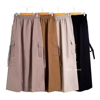 ROK PANJANG CARGO WANITA//ROK WANITA DEWASA PANJANG KEKINIAN_ROK KOREAN STYLE/ROK CARGO SKIRT WANITA