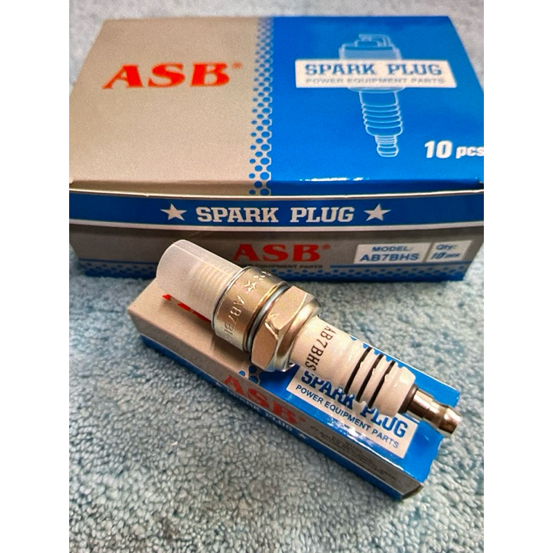 (10PC CONTENTTS) AB7BHS 2T หัวเทียน RX F1ZR FORCE F1Z R ALFA ASB เดิม