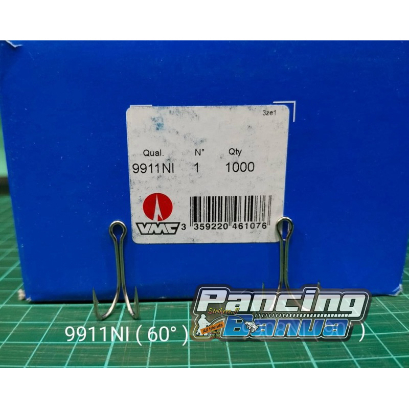 DOUBLE HOOK VMC 60 DEGREE 9911N1