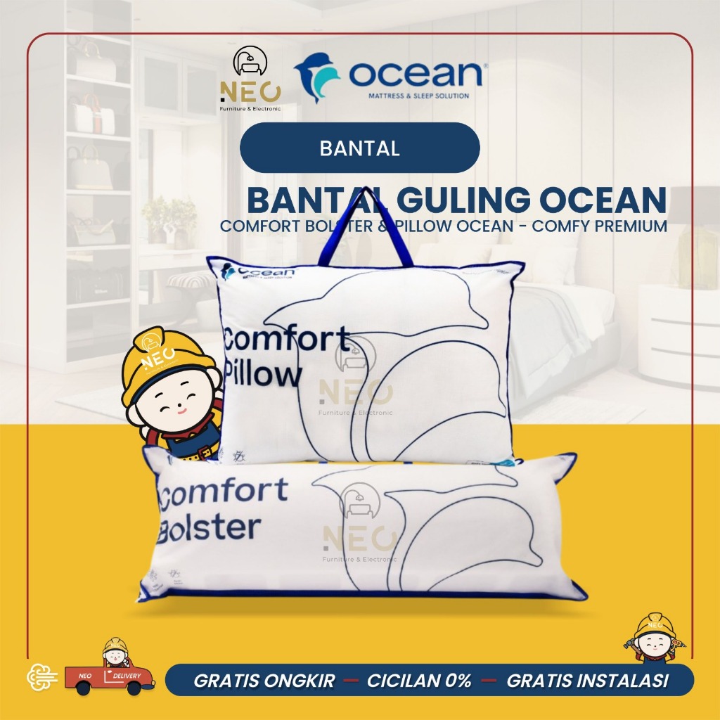 NEO - OCEAN ECONOMIC PILLOWS & BOLSTERS DACRON PILLOWS ECONOMIC PILLOWS PREMIUM DISTIBUTOR PILLOWS ใ