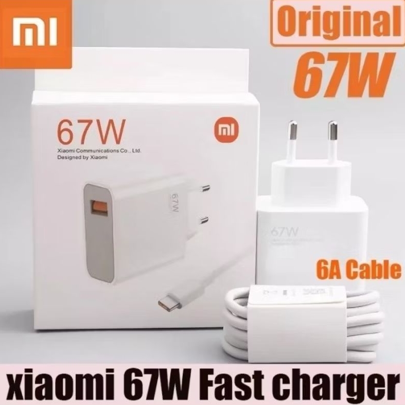 เครื่องชาร์จ 67W Xiaomi Poco M6 Pro 4G Original TurboCharge ชาร์จเร็ว 67 วัตต์ Type C