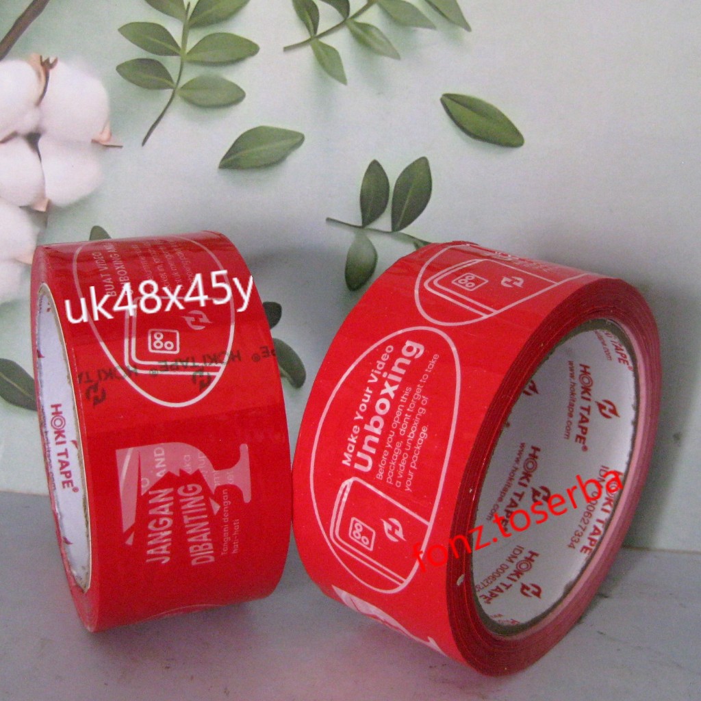 FRAGILE UNBOXING TAPE 48x72y SUNFINE ยี่ห้อ UNBOXING PACKING TAPE