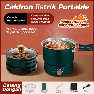 COD Panci Listrik Watt Rendah Serbaguna 2.2L / Kompor Elektrik Portable / Travel Electric Cooker / Kompor Listrik Multifungsi