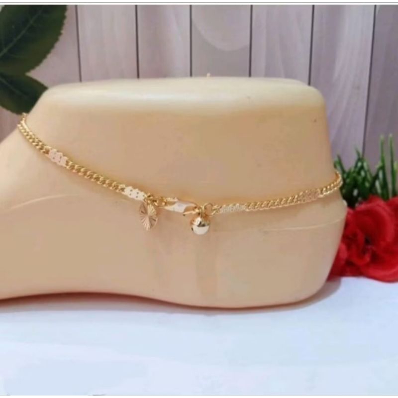 Xuping กําไลข้อเท้าธรรมดาและจูไร...