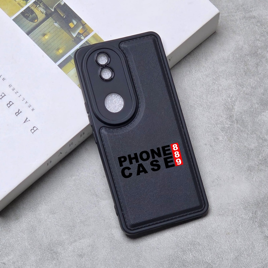 VIVO V50 CASE LEATHER PRO BLACK CASE สีดํา VIVO V50