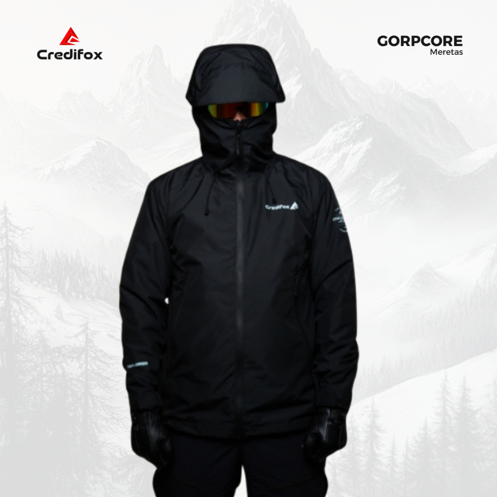 CREDIFOX Gorpcore Jacket MERETAS JEJAK Series Taslan Material JN Premium Sport