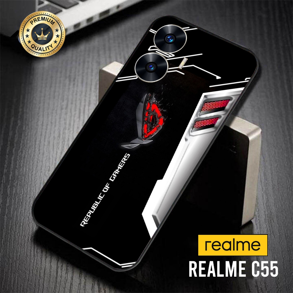 เคส HP REALME C55 - REALME C55 ( ROG ) เคสโทรศัพท์ - เคสโทรศัพท์ - REALME C55 Softcase - Phone Silic